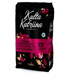 Кофе зерновой Kulta Katriina Tumma Paahto Papu 500 гр