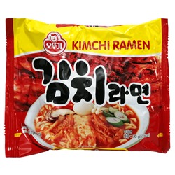 Лапша б\п со вкусом кимчи Кимчи Мен Оттоги/Ottogi, Корея, 120 г Акция