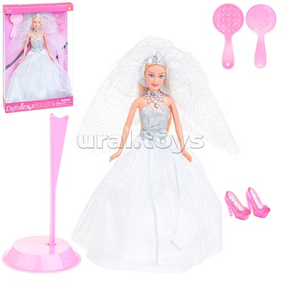 Кукла"Невеста" в свадебном платье и аксессуарами