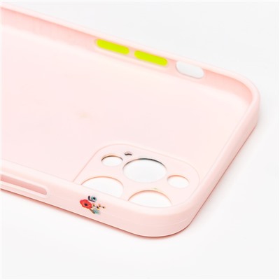 Чехол-накладка - SC246 для "Apple iPhone 12 Pro" (007) (light pink)