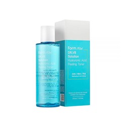 FarmStay Тонер обновляющий с гиалуроновой кислотой - Solution hyaluronic acid peeling toner, 210мл