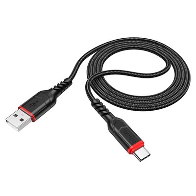 Кабель USB - Type-C Hoco X59 Victory PD  100см 3A  (black)