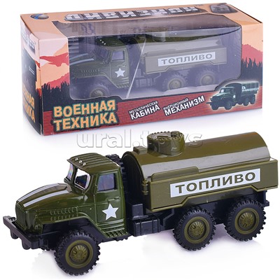 Машина "Военная" бензовоз, в коробке