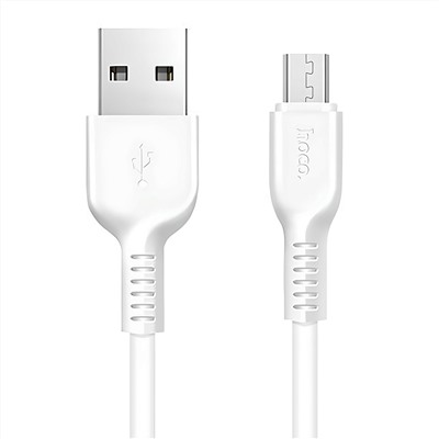 Кабель USB - Type-C Hoco X13 Easy (повр. уп)  100см 2,4A  (white)