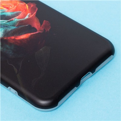 Чехол-накладка - SC185 для "Apple iPhone 7 Plus/iPhone 8 Plus" (005) (black/red)