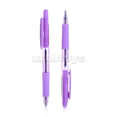Ручка шариковая автоматическая Sleek Touch Pastel 1,0мм корпус пастельный фиолетовый, синяя