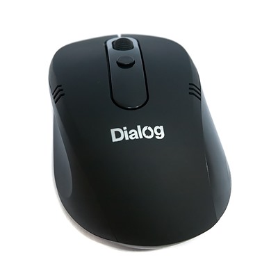 Мышь оптическая беспроводная Dialog Pointer MROP-03U (black)