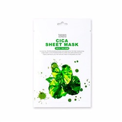 TENZERO Маска тканевая с экстрактом центеллы азиатской - Cica Sheet Mask, 25мл