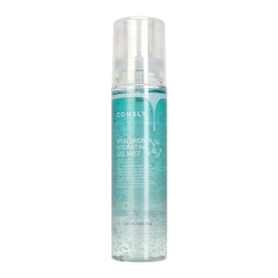 Consly Гель-мист с гиалуроновой кислотой - Hyaluronic acid hydrating gel mist, 120мл