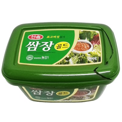 Смешанная соево-перцовая паста Самдян Синсонг, Корея, 500 г (уценка, треснутая крышка)