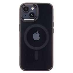 Чехол-накладка - SM004 SafeMag для "Apple iPhone 15" (black)