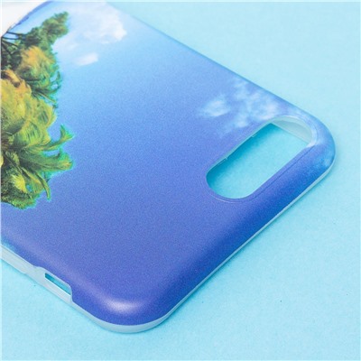 Чехол-накладка - SC185 для "Apple iPhone 7 Plus/iPhone 8 Plus" (008) (blue)