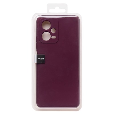 Чехол-накладка Activ Full Original Design для "Xiaomi Redmi Note 12 5G Global" (bordo) (215005)