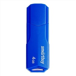 Флэш накопитель USB  4 Гб Smart Buy CLUE (blue)