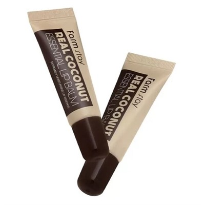 FarmStay Бальзам для губ с экстрактом кокоса - Real coconut essential lip balm, 10мл