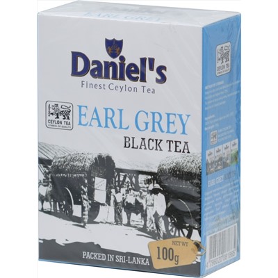 Daniel's. Earl Grey 100 гр. карт.пачка