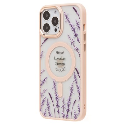 Чехол-накладка - SM015 SafeMag для "Apple iPhone 13 Pro Max" (003) (light pink)