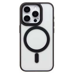 Чехол-накладка - SM004 SafeMag для "Apple iPhone 15 Pro" (black)