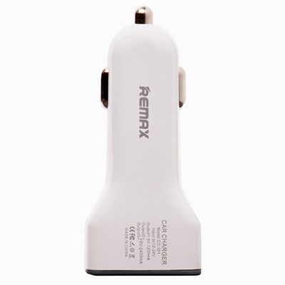 Адаптер Автомобильный Remax RCC301 3USB/5V/3.6A (повр. уп.) (white)