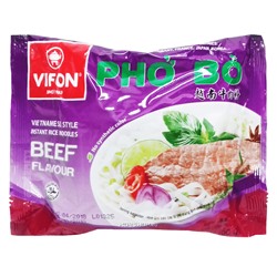 Рисовая лапша б/п со вкусом говядины "Вьетнамский стиль" Pho Vifon, Вьетнам, 60 г Акция