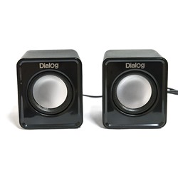 Компьютерная акустика Dialog Colibri AC-02UP 2.0 (black)