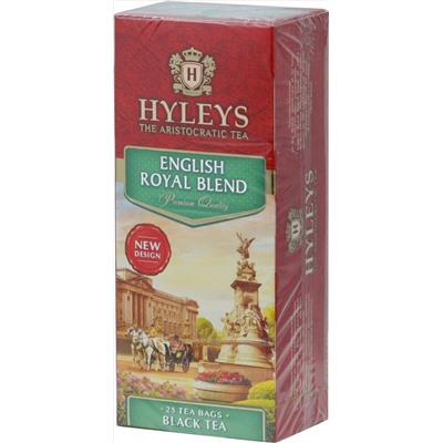 HYLEYS. Английский Королевский карт.пачка, 25 пак.