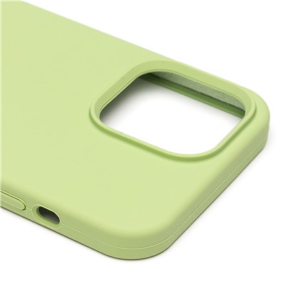 Чехол-накладка [ORG] Soft Touch для "Apple iPhone 14 Pro Max" (light green) (212219)