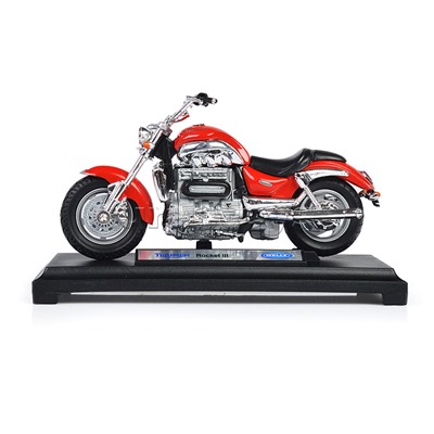 Мотоцикл 1:18 Triumph Rocket III, красный