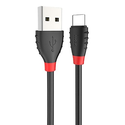 Кабель USB - Type-C Hoco X27 Excellent  120см 2,4A  (black)