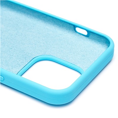 Чехол-накладка [ORG] Soft Touch для "Apple iPhone 14 Pro Max" (light blue) (212218)