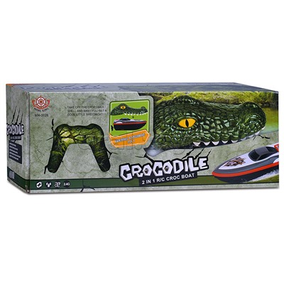 Катер "Crocodile" р/у, 27MHz, в коробке