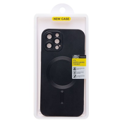 Чехол-накладка - SM020 Matte SafeMag для "Apple iPhone 12 Pro" (black)