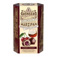 Конфеты "Марципан с вишней и коньяком" GRONDARD 140г