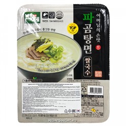 Корейская рисовая лапша б/п со вкусом супа Комтан Baekje, Корея, 93,5 г Акция