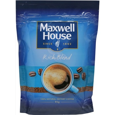 Maxwell House. Rich Blend 95 гр. мягкая упаковка