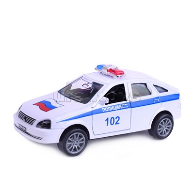 Машина "Полицейский патруль", металл, в коробке