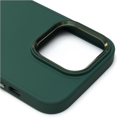 Чехол-накладка - SC311 для "Apple iPhone 14 Pro" (green) (210225)