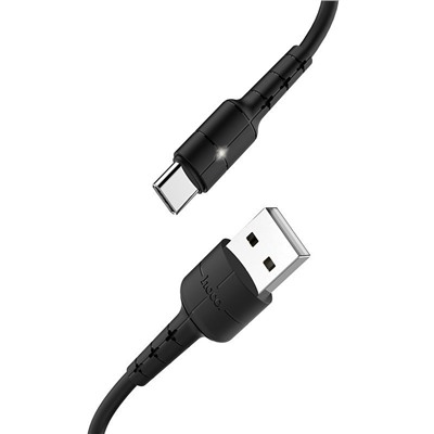 Кабель USB - Type-C Hoco X30 Star  120см 2A  (black)