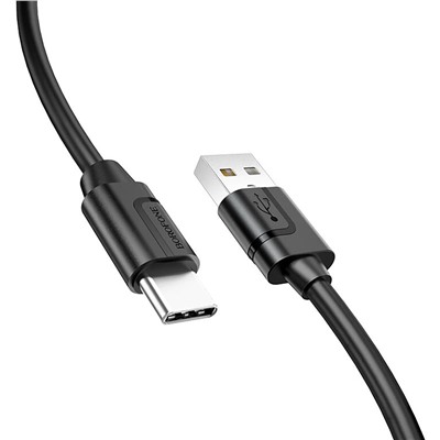 Кабель USB - Type-C Borofone BX55  100см 3A  (black)