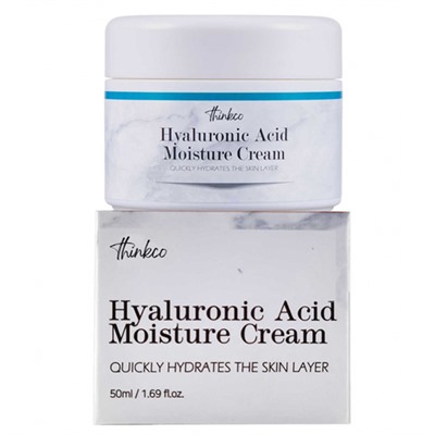 Thinkco Крем увлажняющий с гиалуроновой кислотой - Hyaluronic acid moisture cream, 50мл