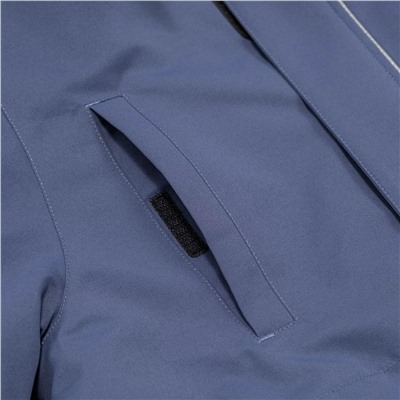 9-1197-B02 (темно-синий) Куртка-парка утепленная с мембраной Nordman Wear (размеры 110-140)