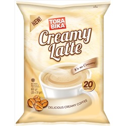 TORABIKA Cappuccino. Creamy Latte мягкая упаковка, 20 пак.
