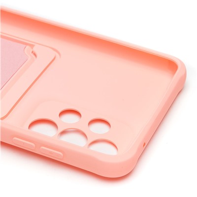 Чехол-накладка - SC304 с картхолдером для "Samsung SM-A336 Galaxy A33 5G" (light pink) (208758)