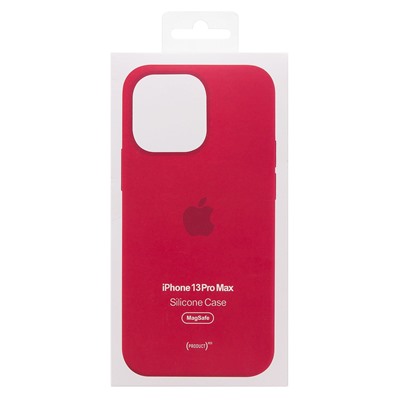 Чехол-накладка ORG Silicone Case SafeMag с анимацией для "Apple iPhone 13 Pro Max" (product red)