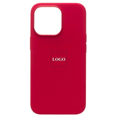 Чехол-накладка ORG Silicone Case SafeMag с анимацией для "Apple iPhone 13 Pro Max" (product red)