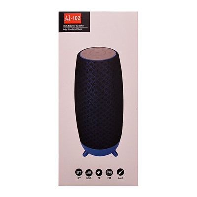 Портативная акустика - AI-102 (black) bluetooth/USB/microSD/AUX