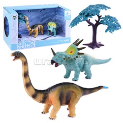 Набор динозавров "В атаку" в коробке