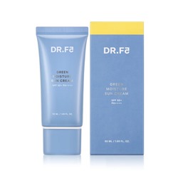 DR.F5 Крем солнцезащитный ультраувлажняющий - Green moisture sun cream SPF50+ PA++++, 50мл