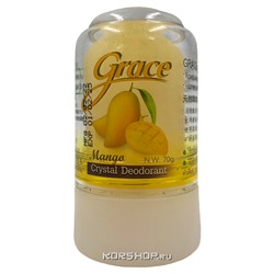 Дезодорант кристалл с манго Grace, Таиланд, 70 г Акция