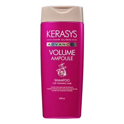 KeraSys Шампунь ампульный для объема с коллагеном – Advanced volume ampoule, 400мл